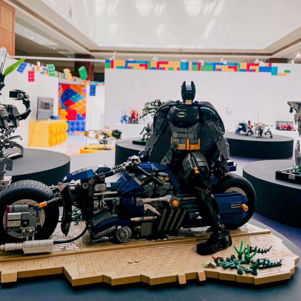 寒假走春來新光三越高雄左營店必看積木夢工廠! 耗費上萬片積木打造而成