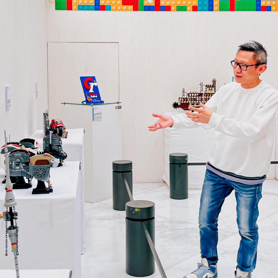 寒假走春來新光三越高雄左營店必看積木夢工廠! 耗費上萬片積木打造而成