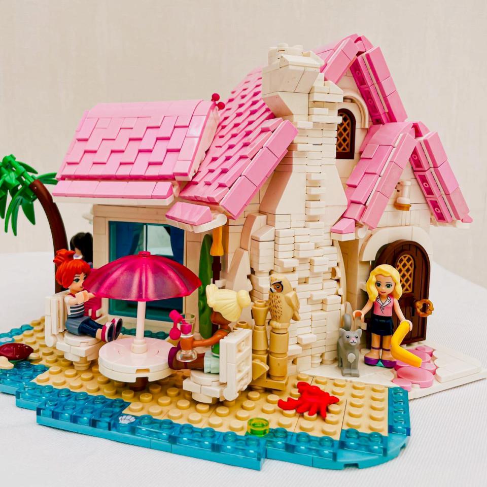 寒假走春來新光三越高雄左營店必看積木夢工廠! 耗費上萬片積木打造而成