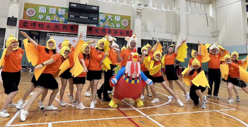 高師大校友會攜手母校合辦全校友趣味運動會 造勢加溫69週年校慶
