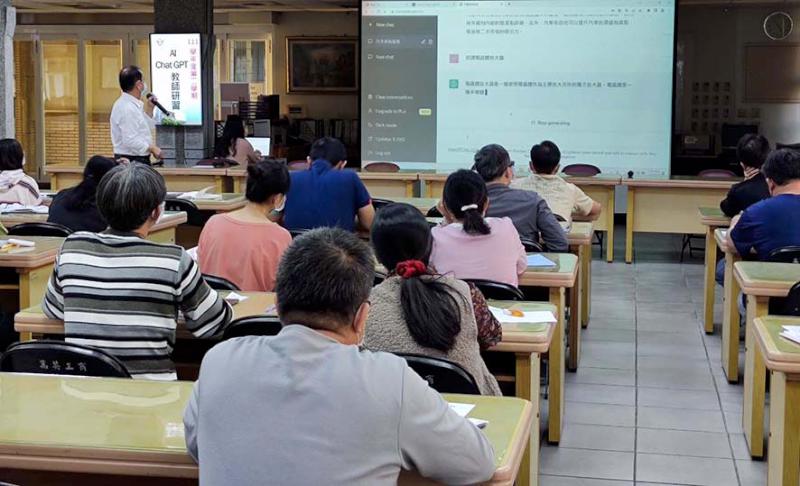 高英工商鼓勵教職員善用ChatGPT備課 結合跨域教學帶動學生自主學習