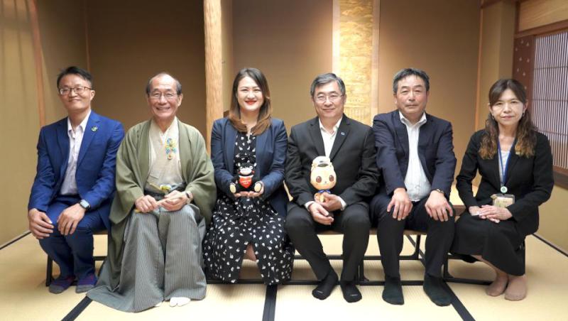 疫後首次!高雄觀光局拜訪京都市長 啟動「高雄協定書」國際交流