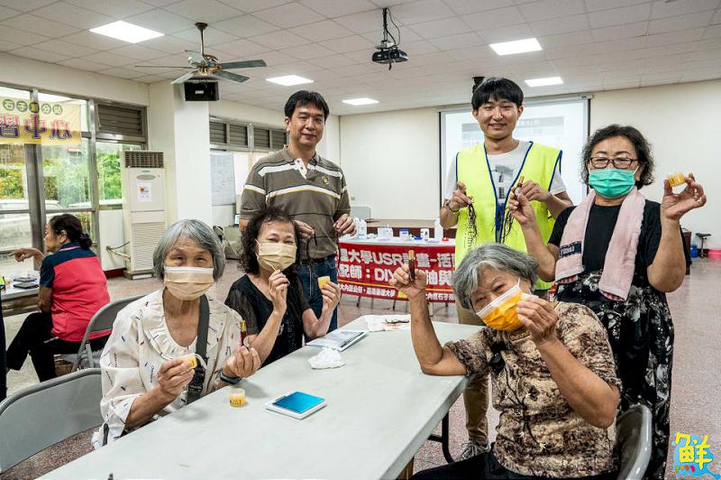 嘉藥USR團隊舉辦丹參手作活動 攜手居民開創社區新價值