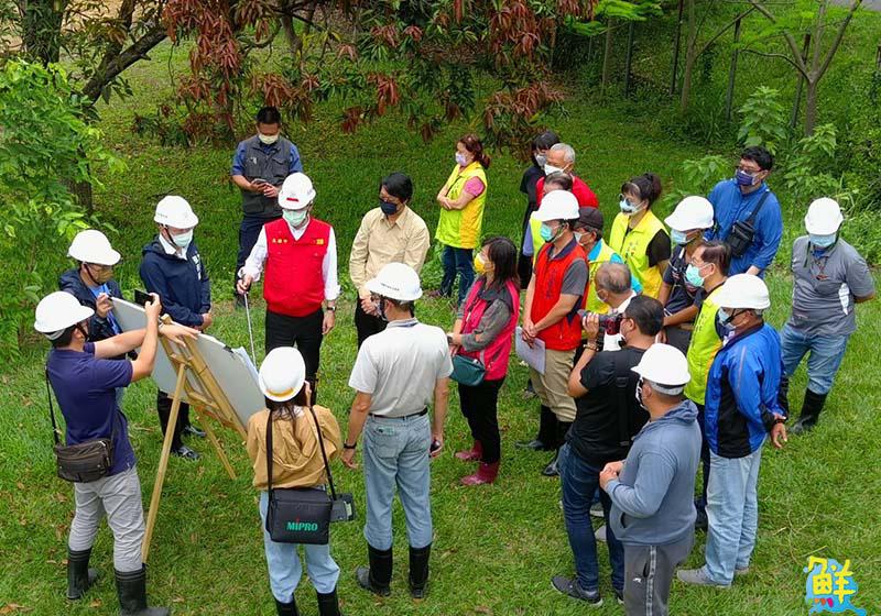 因應梅雨鋒面來襲 市長陳其邁視察治水工程及防汛整備工作