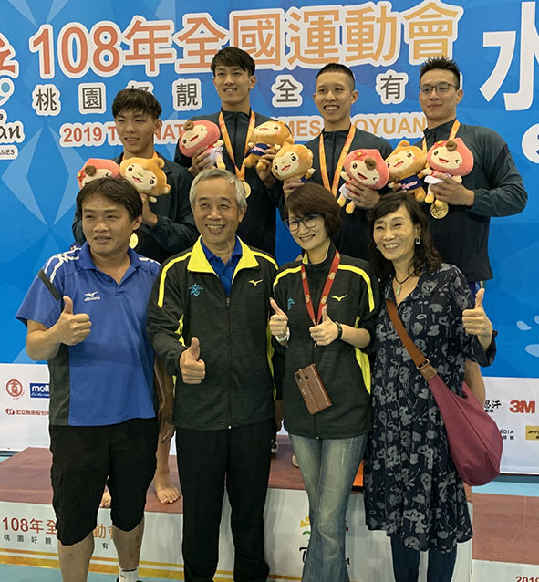 108年全運會高市代表隊23金22銀27銅暫排第4 運發局長程紹同期勉再創佳績