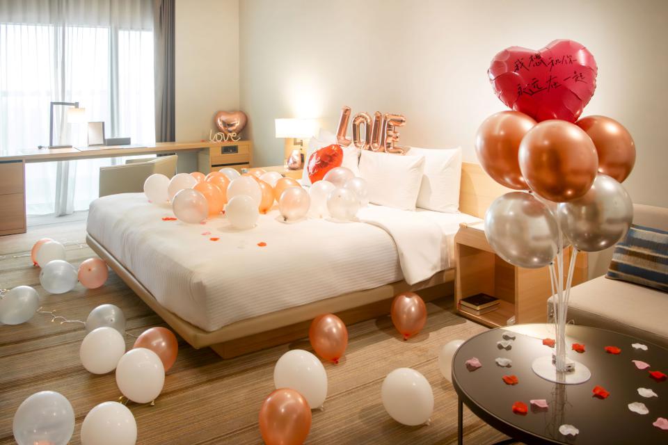 和逸飯店•高雄中山館共度西洋情人節 打造完美情人夜! 入住加購再享精美布置