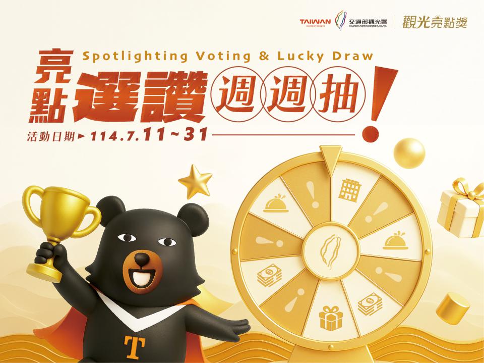 高雄六大景點強勢問鼎「台灣觀光亮點獎」 票投高雄 好康等你抽!