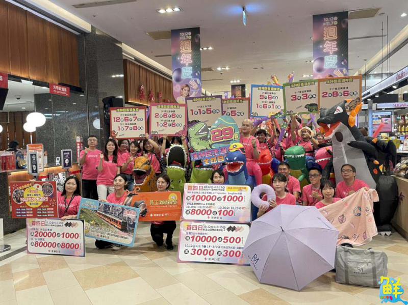 漢神巨蛋週年慶火熱開跑!週週抽台北漢來大飯店住宿券