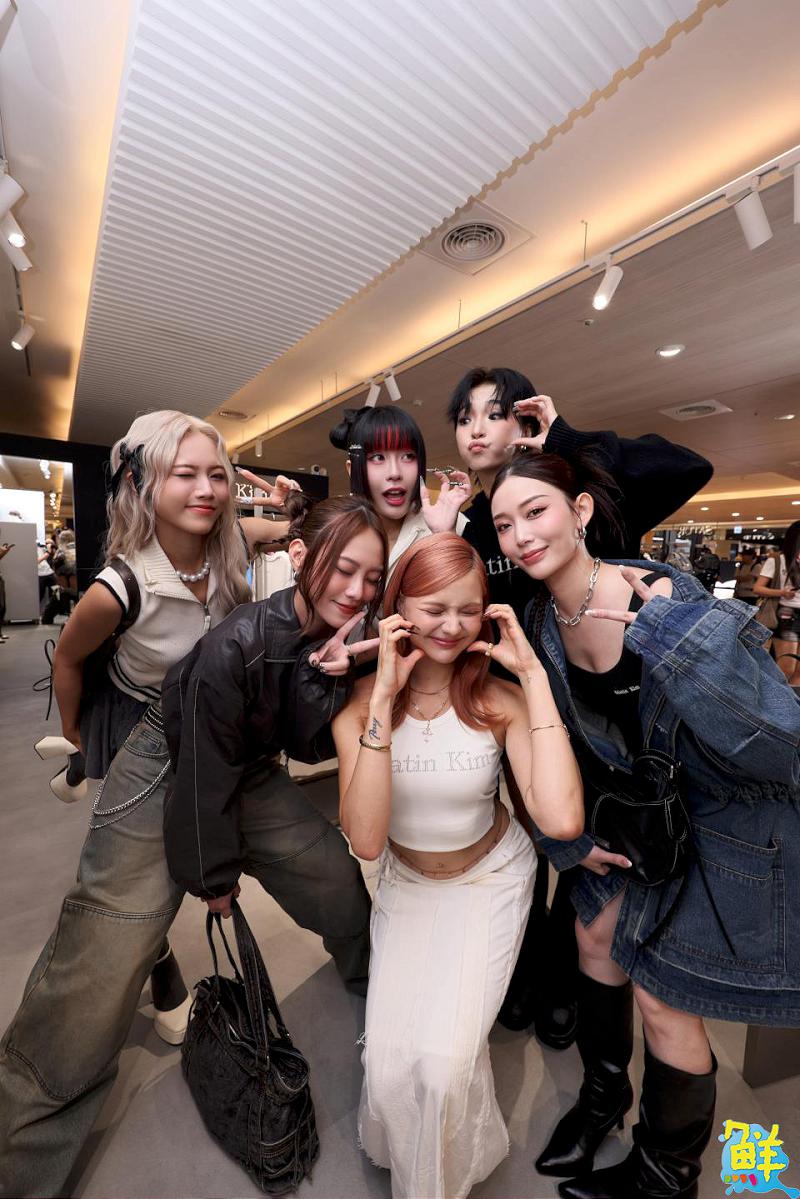 韓流來襲!韓國潮流品牌Matin Kim南部門市於高雄漢神巨蛋盛大開幕 特邀女團HUR成員擔任一日店長