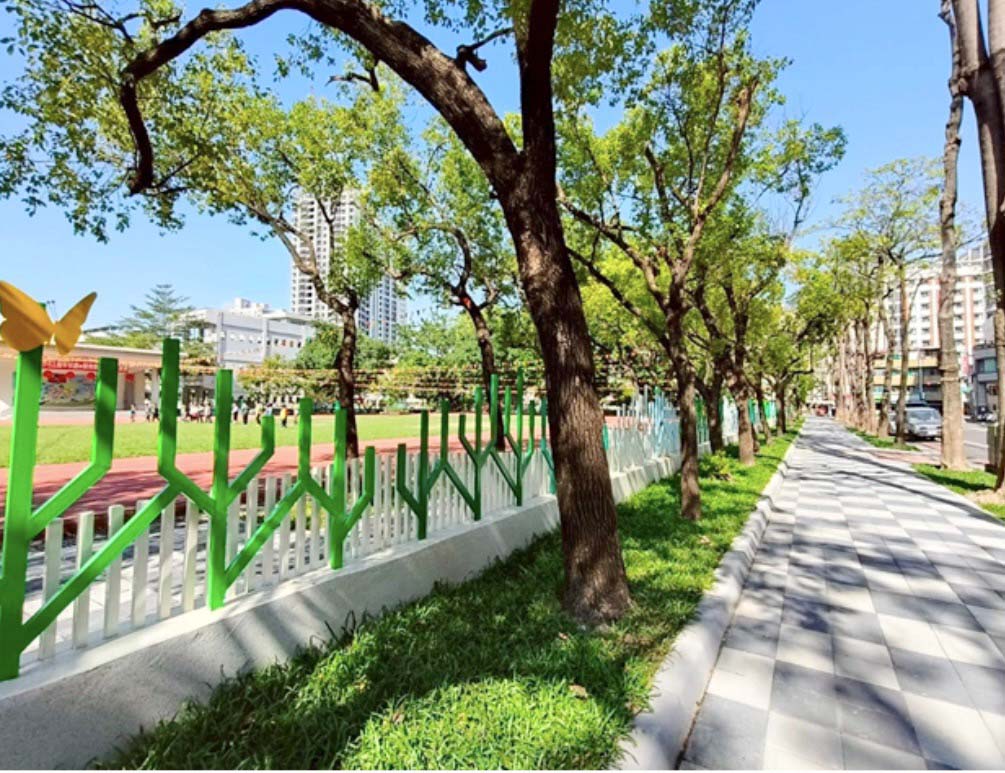 正興國小通學步道導入美感教育呼應綠帶 榮膺2204城市工程金質獎