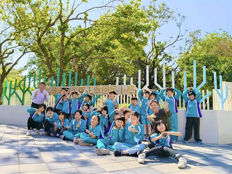 正興國小通學步道導入美感教育呼應綠帶 榮膺2204城市工程金質獎