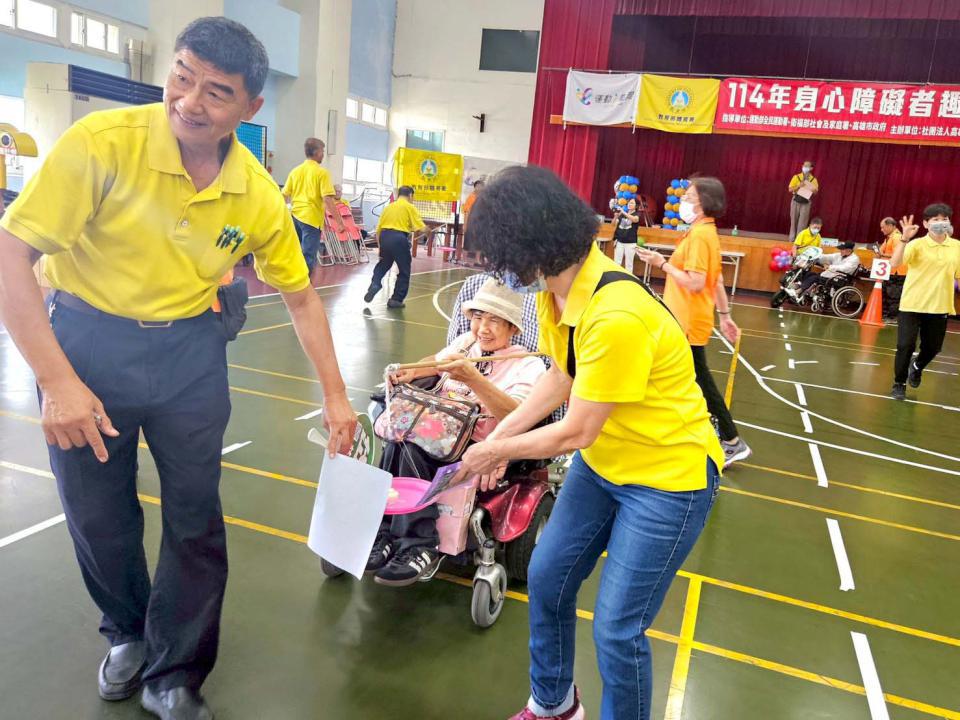 高市傷殘服務協會114年身障趣味運動會 障友陪伴者約160人齊聚社會局無障礙之家