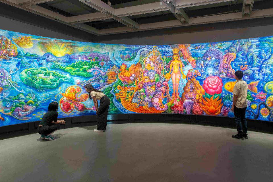 美術館創作論壇《繁花夢露—張立曄的靈光樂園》 匯集近10年童畫雕塑等創作