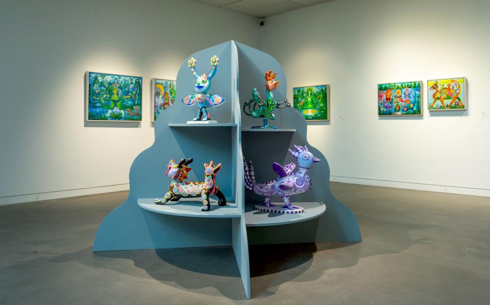 美術館創作論壇《繁花夢露—張立曄的靈光樂園》 匯集近10年童畫雕塑等創作