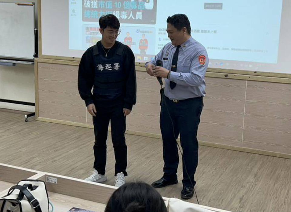 嘉藥師生參訪海巡署 體驗海防使命 推動全民國防教育