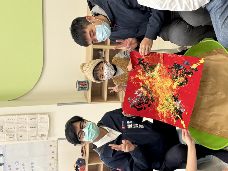 高市仁武區老人活動中心變身第2處公托中心揭牌 陳其邁:全市2年預計達標85處