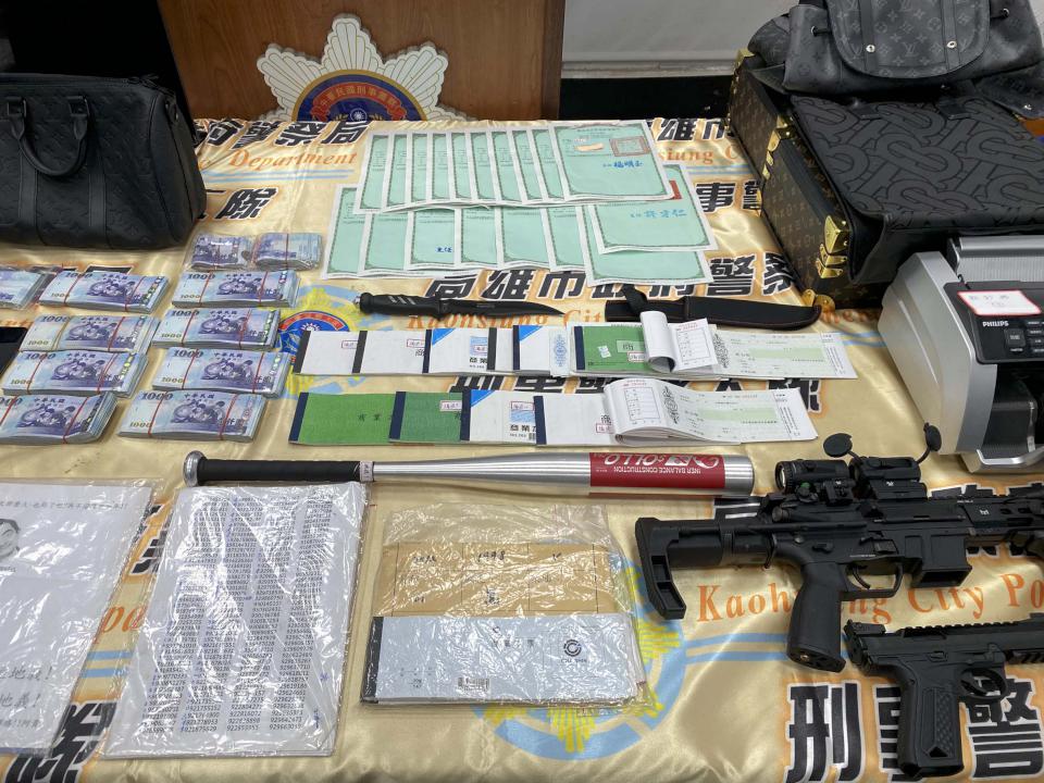 高市刑大偵三隊8分隊等7單位破暴力討債集團逮9人 6旬婦無力償還遭強拍猥褻照