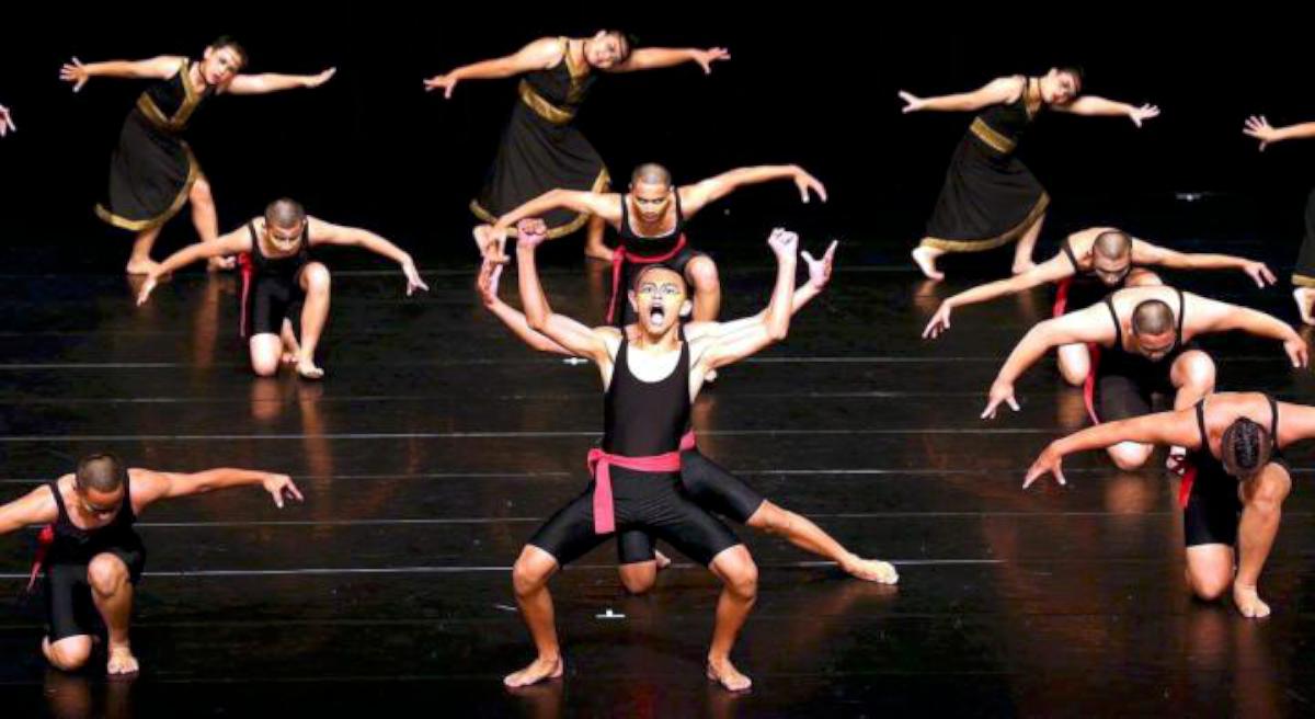 107年全國學生舞蹈比賽 高市桃源國中舞動傷口勇奪特優第一名