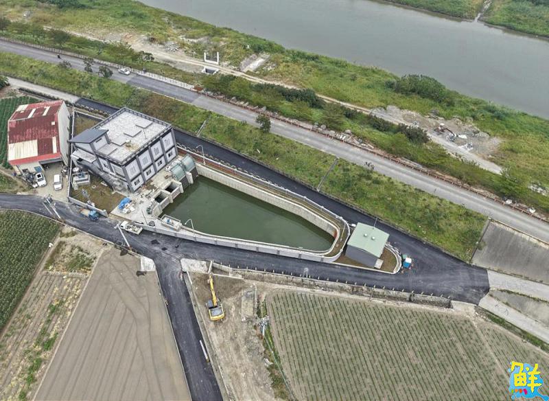 擺脫淹水夢魘!湖內、大湖地區抽水站工程完工啟用