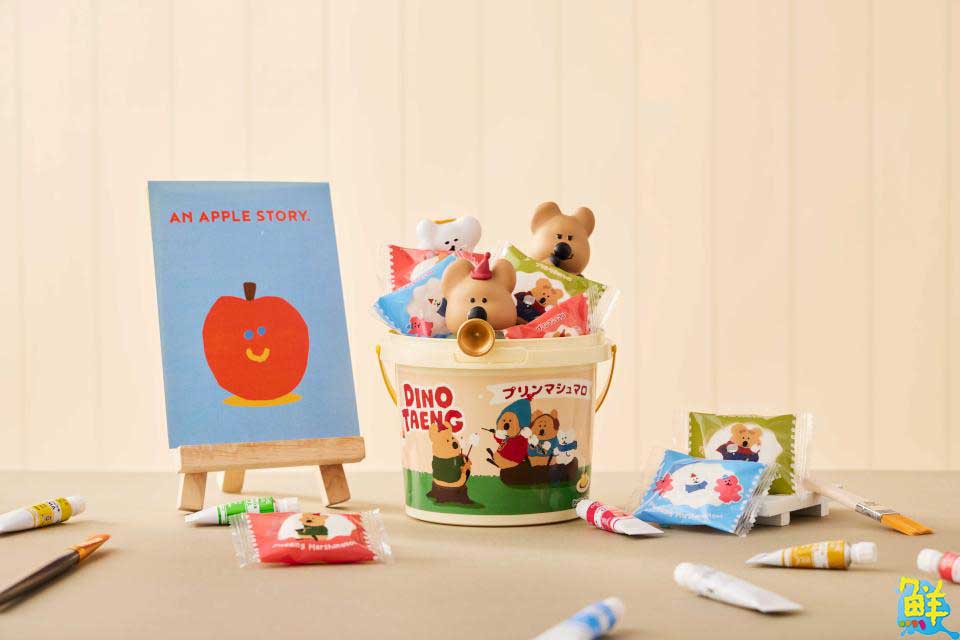 可愛爆擊! 韓國DINOTAENG短尾袋鼠現身寶雅賣萌 限定2款棉花糖、棒棒糖獨家開賣