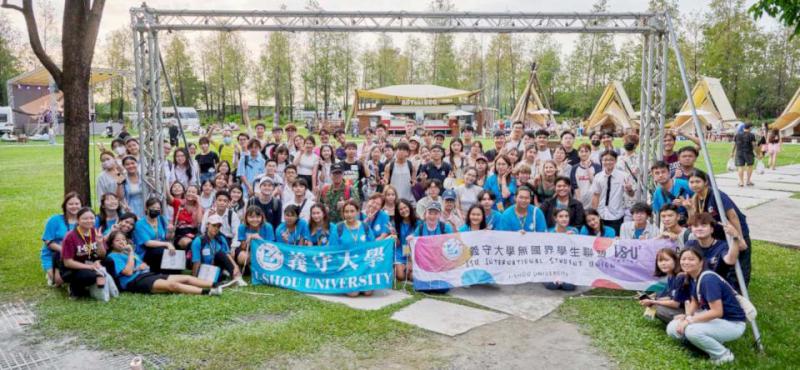 義大國兩處、僑聯會、無國界學盟合辦烤肉派對 陪伴13國120名生生歡慶中秋