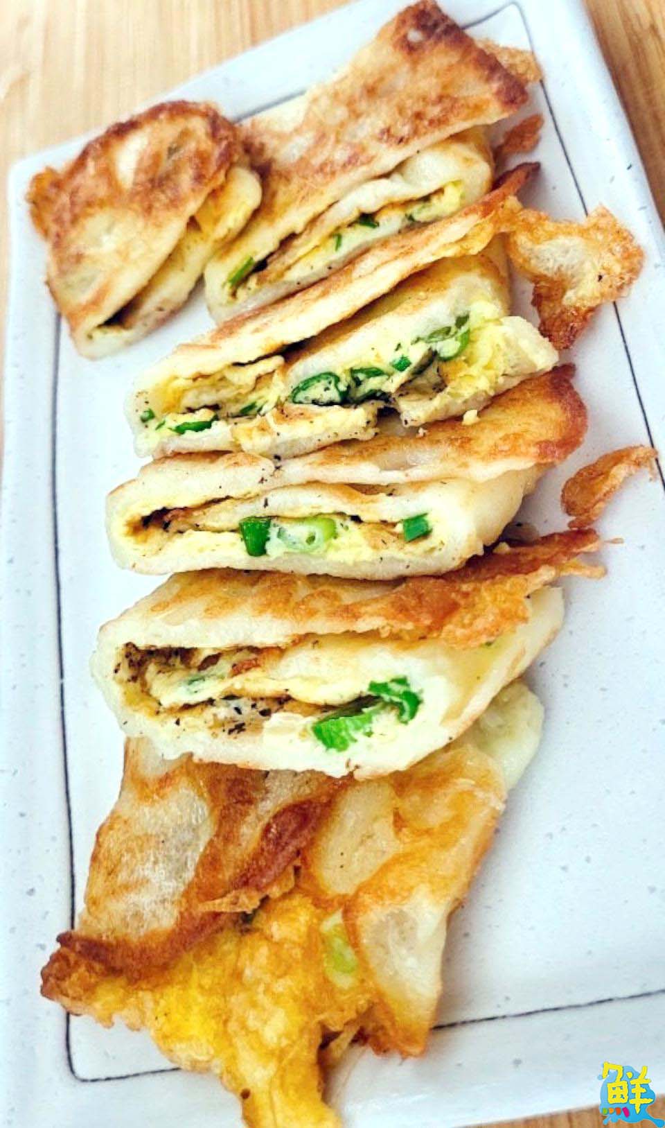 超人氣經典古早味! 祥記小米蛋餅鼓山龍德店 外酥內Q超滿足