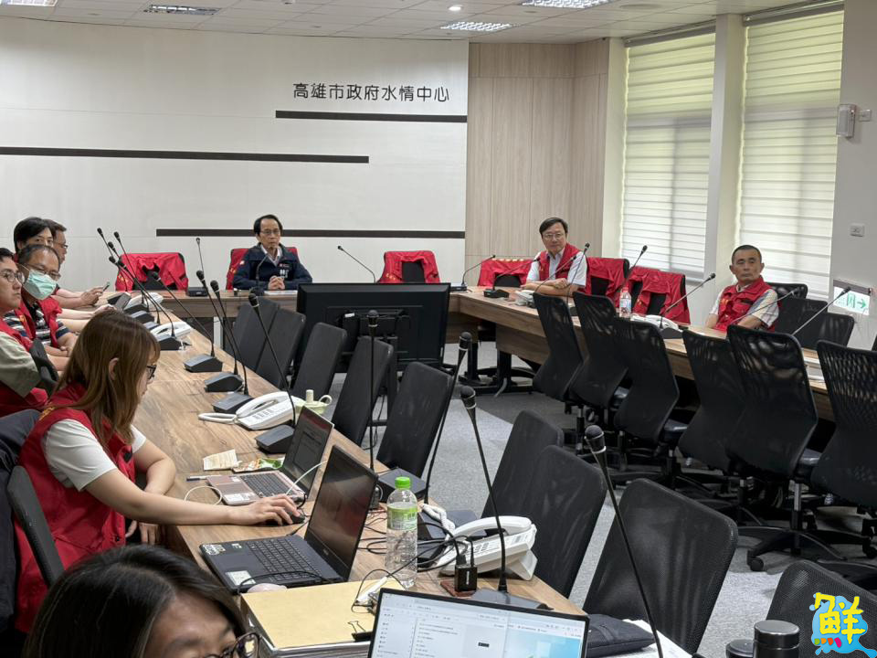防土石流危害 林副市長視訊掌握警戒區與收容安置情形