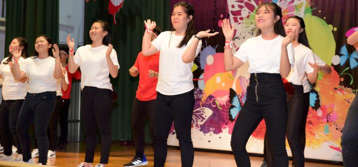 中山工商僑生祭祖及春聯聯歡活動 僑委會副委員長高建智贈紅包賀年