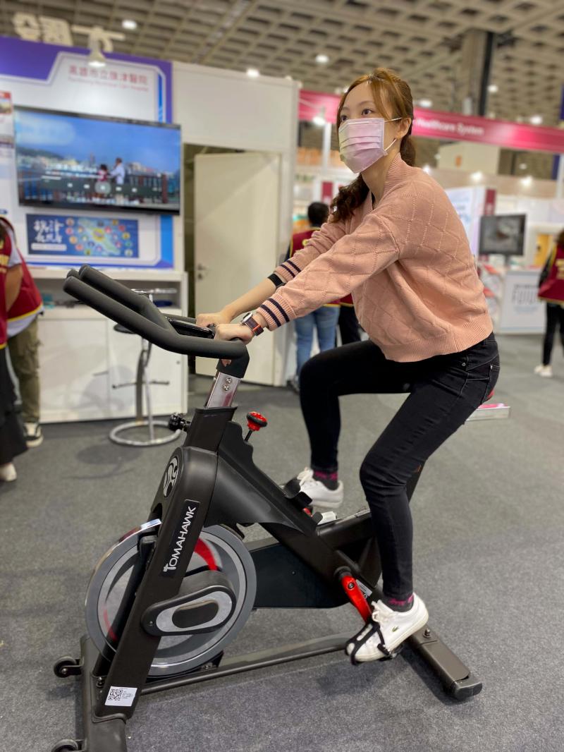 2023台灣醫療科技展台北舉行 高市大同醫院參展攜手企業開發健康運動走廊