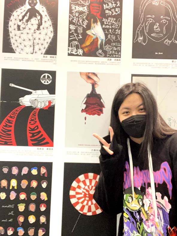 國家人權委員會2022人權海報設計競賽 正修科大視傳系摘銀獲佳作