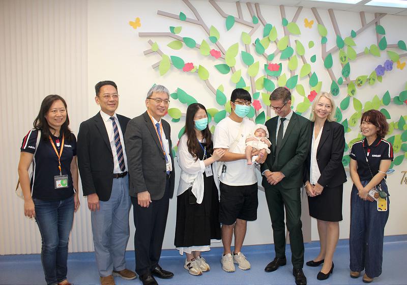 高醫岡山醫院婦產科產房開箱引進丹麥情境感知待產系統降疼痛不安