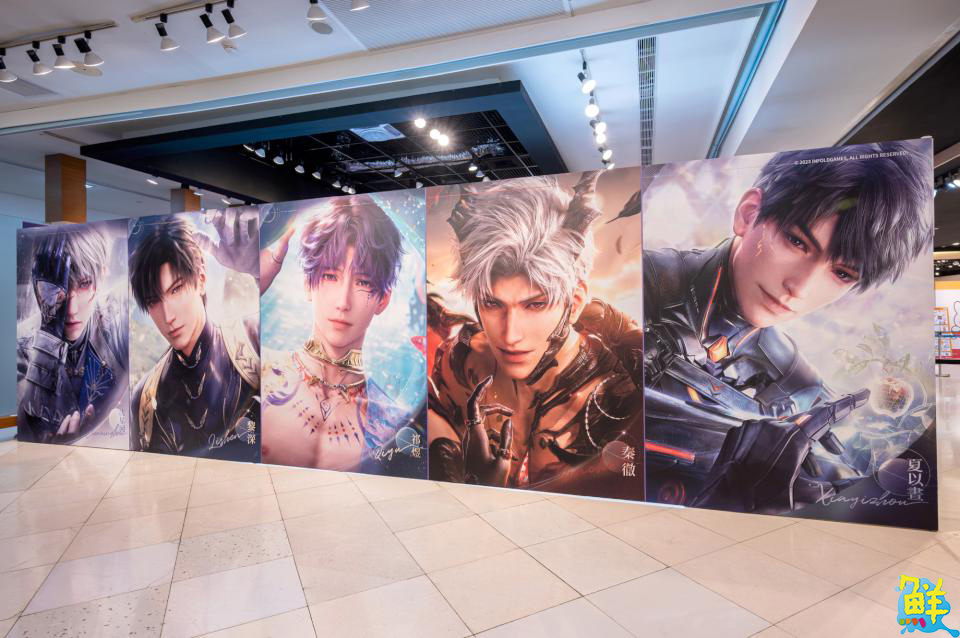 獵人們注意!《戀與深空POP-UP STORE》於高雄夢時代浪漫登場 角色印章等你來蒐集