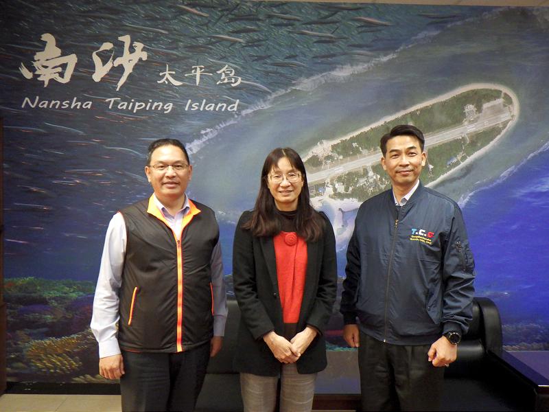 國海院拜會海巡署東南沙分署及南部分署 商討深化海洋科研、生態保育等合作