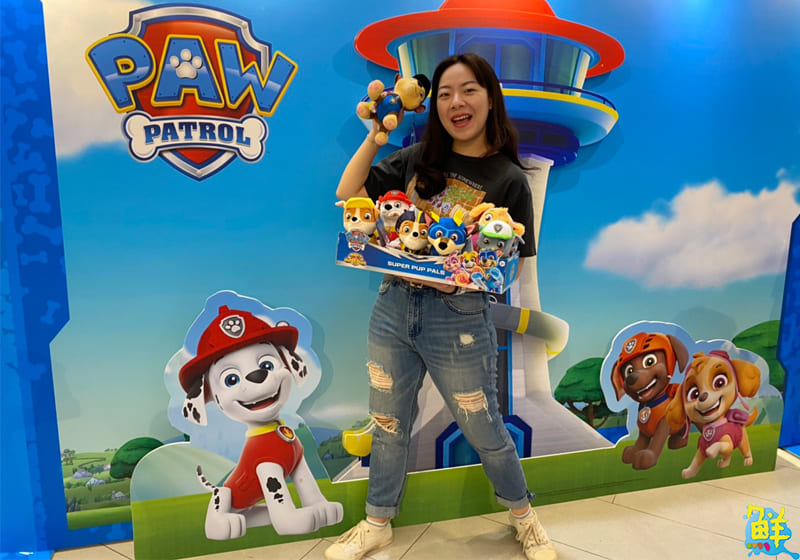 「汪汪隊立大功-特派任務」快閃大魯閣草衙道 限量周邊商品搶購!