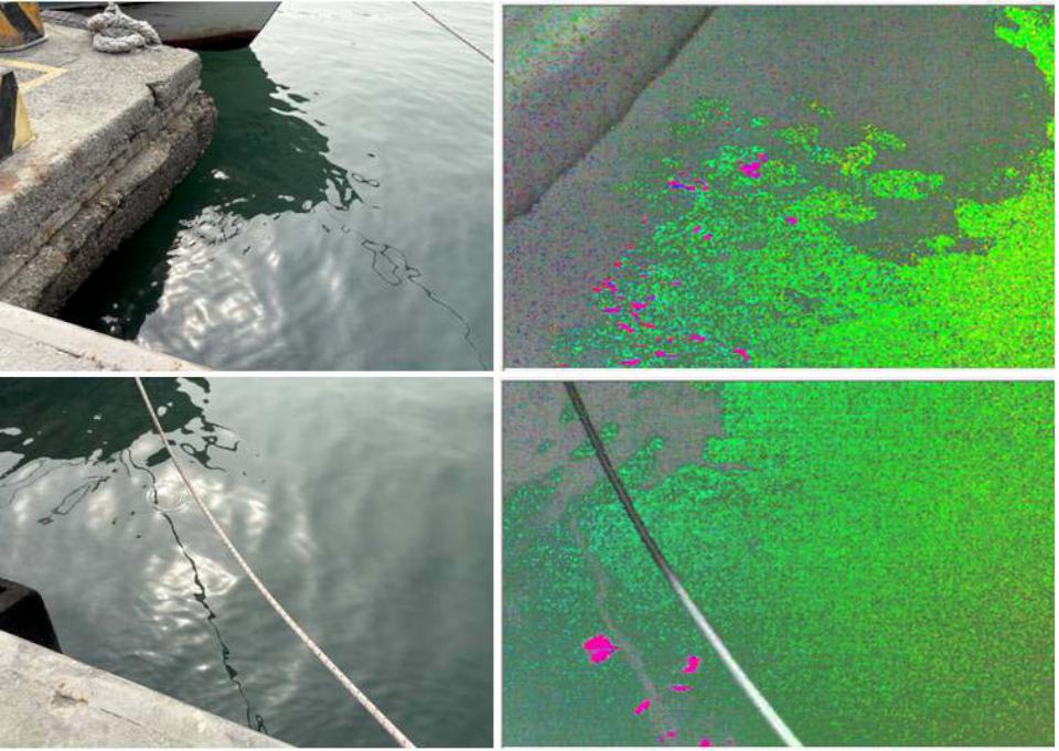 海洋局攜手3單位導入中山大學開發油污偵測系統 提升港區稽查防污量能