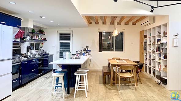 盛裝美味的優雅時光 栯丞室內裝修    享受烹調的愜意與流暢