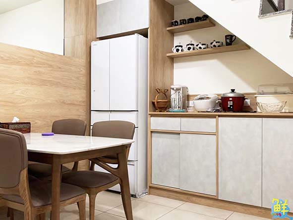 盛裝美味的優雅時光 栯丞室內裝修    享受烹調的愜意與流暢