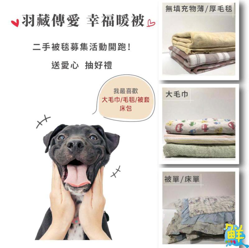 暖心企業合隆羽藏第8屆公益活動「浪浪也過冬」開跑囉!