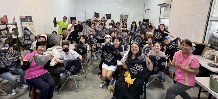青年局山海探險隊最終場移師大寮 走訪菱角田、紅磚窯場、體驗染布
