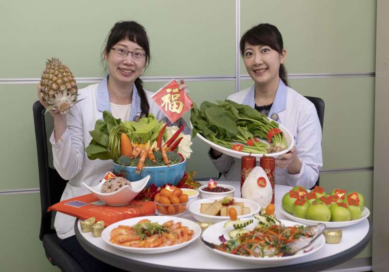 高醫營養部食在地吃當季健康年菜 我的餐盤均衡攝取營養身體少負擔