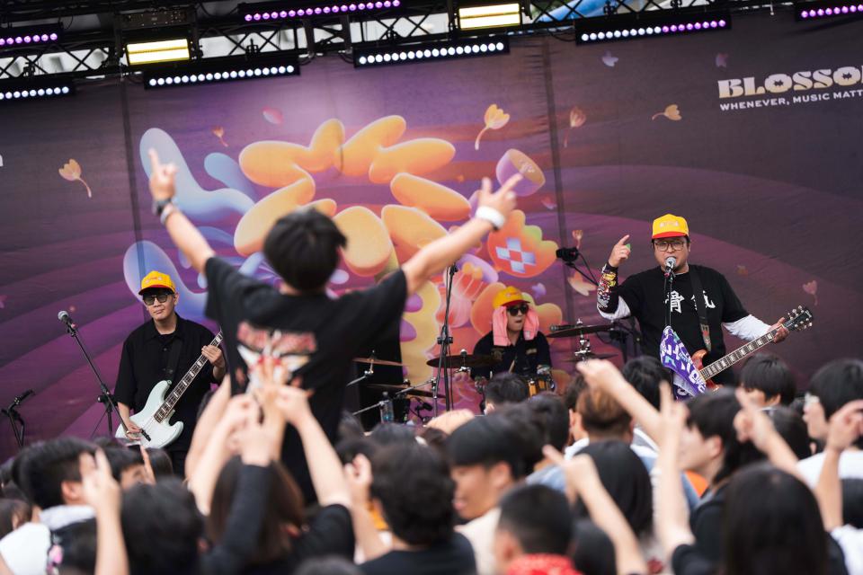 高市青年局高速青春首前進知名串流音樂平台第 20 屆風雲榜 3組育成樂團輪番獻藝