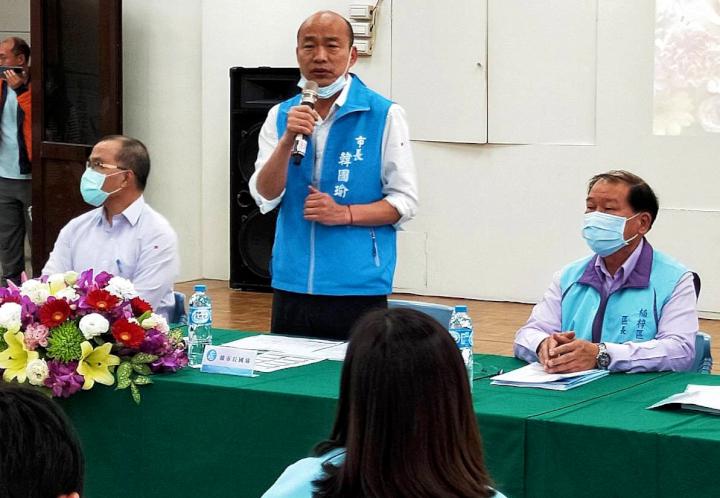 高市楠梓區里政業務會報 韓國瑜勉打造高雄新都心