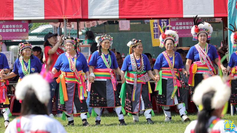 高雄TAKAO豐潮阿美族文化節為花蓮光復祈福 原民會加碼振興券力挺光復攤商