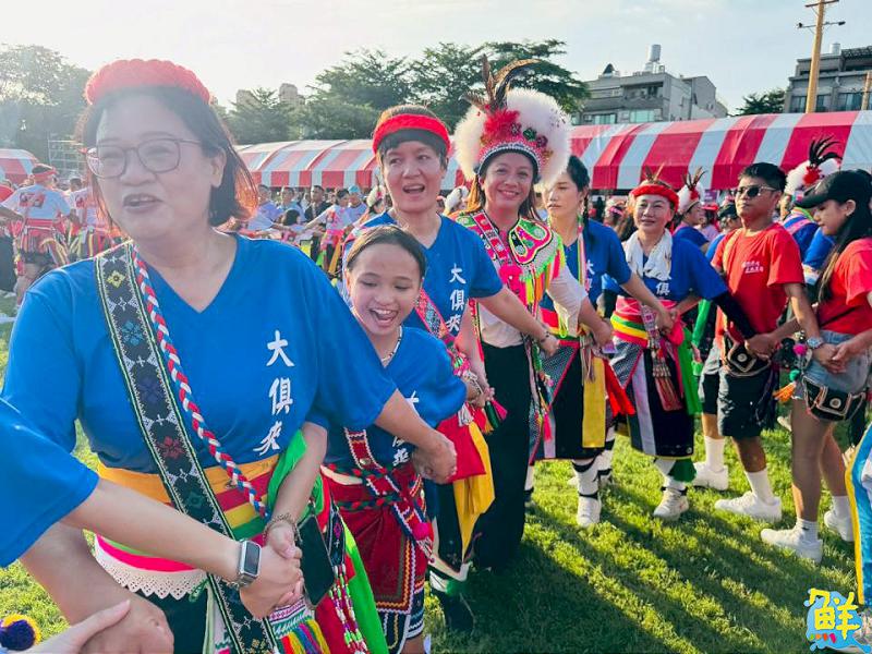 高雄TAKAO豐潮阿美族文化節為花蓮光復祈福 原民會加碼振興券力挺光復攤商