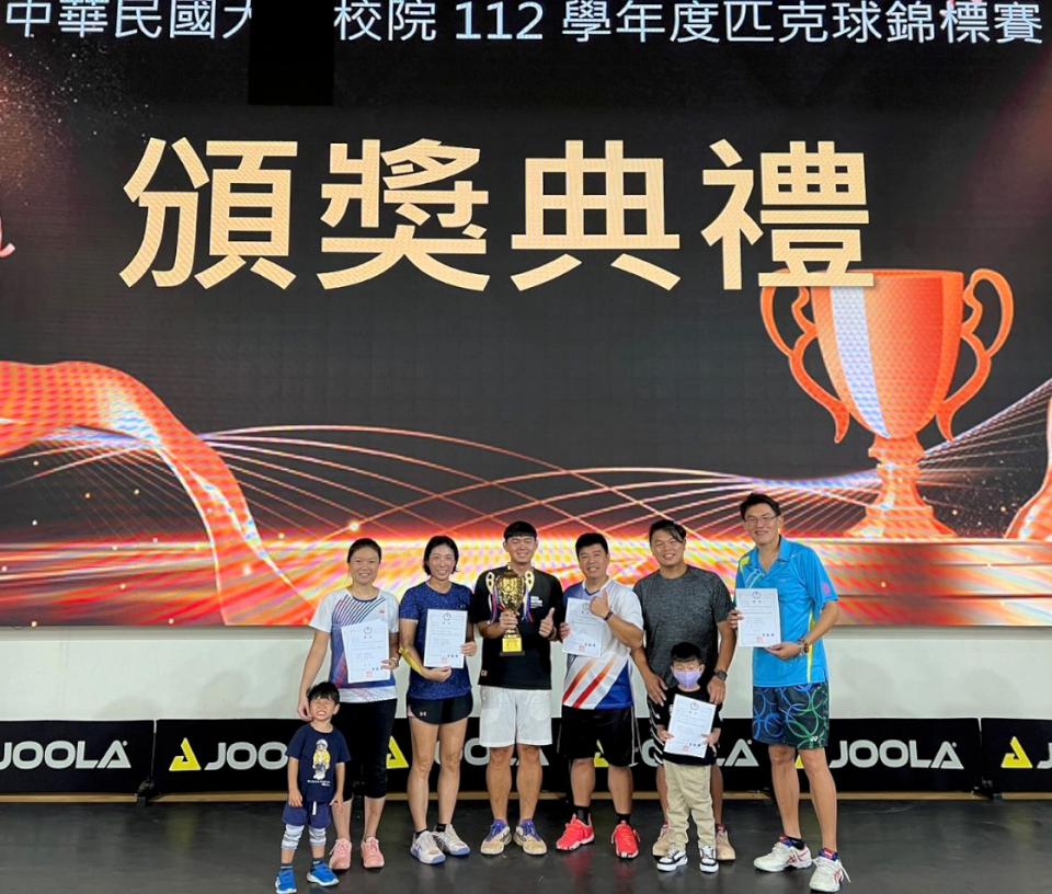 中華民國大專校院112學年度匹克球錦標賽 正修科大公開男子組團體奪冠雙打第3