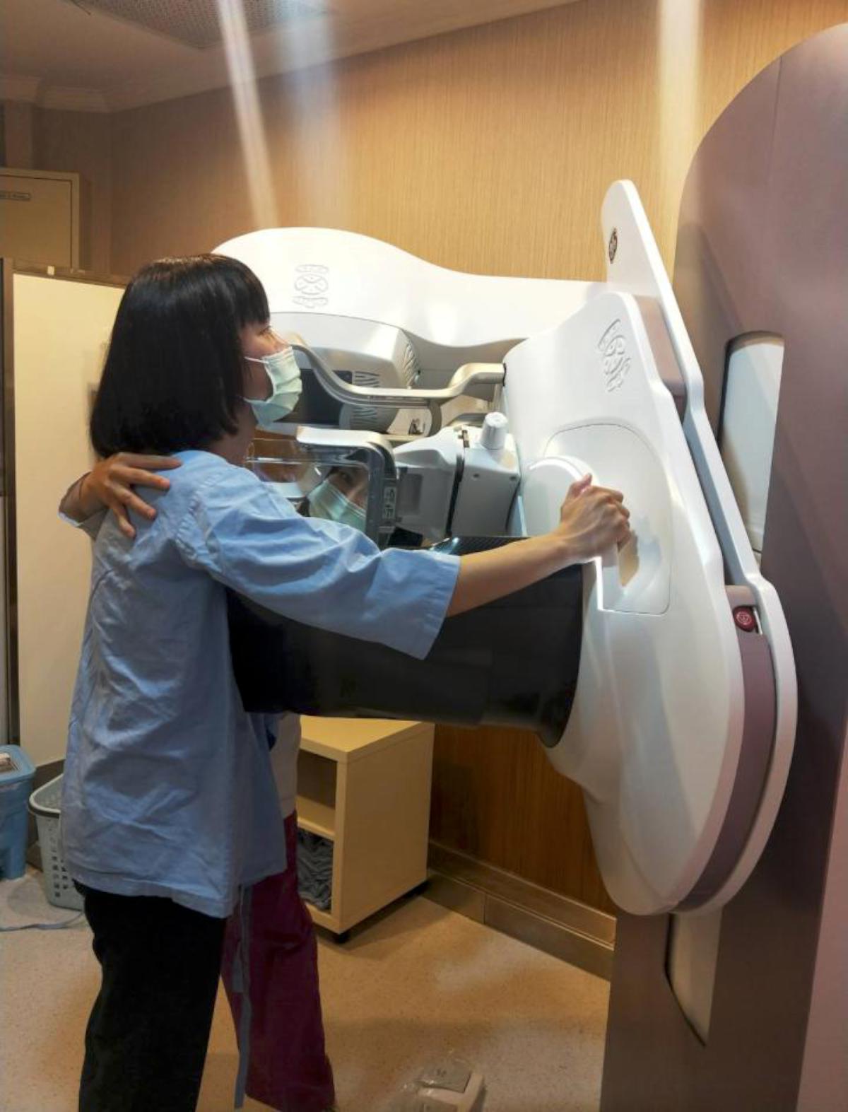 高市6旬婦左乳腫塊確診罹癌 阮綜合醫院新型乳房攝影病徵立現
