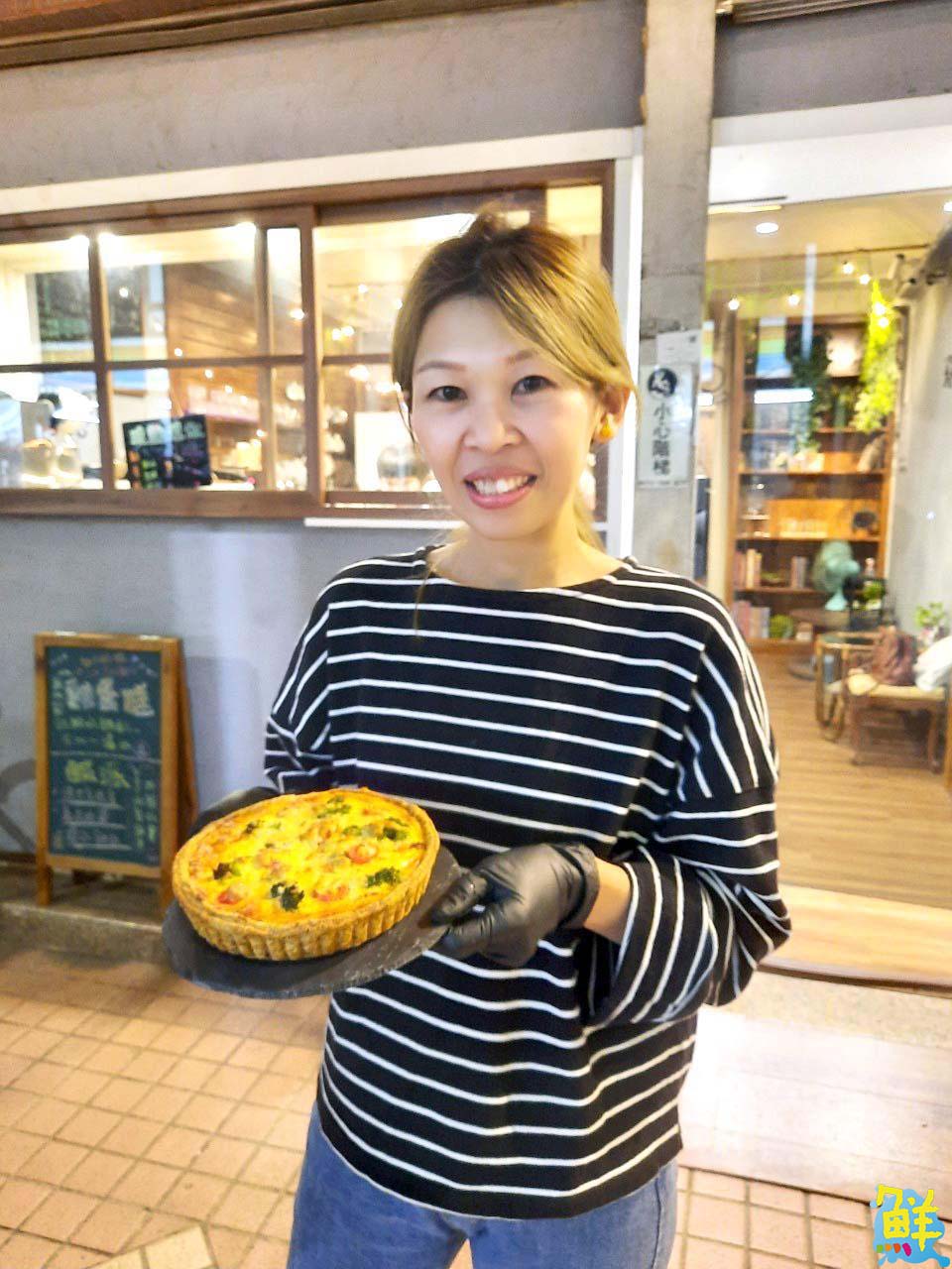 隱身文山特區 老式風格 彷彿置身復古溫馨小店 念隨心轉 隨Suei Coffee咖啡‧日式脆皮雞蛋糕、鹹派