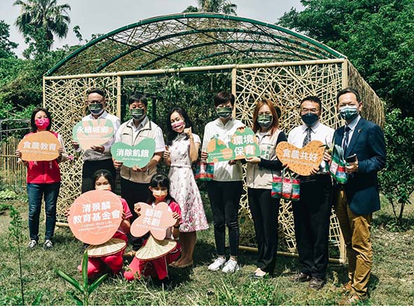 清景麟建築團隊攜手南市崇明國小 前進巴克禮紀念公園展裝置藝術聚焦食農共好