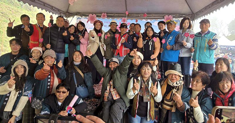 高市桃源區公所櫻花季寶山二集團櫻花公園登場 健走、原味市集、音樂表演等邀參