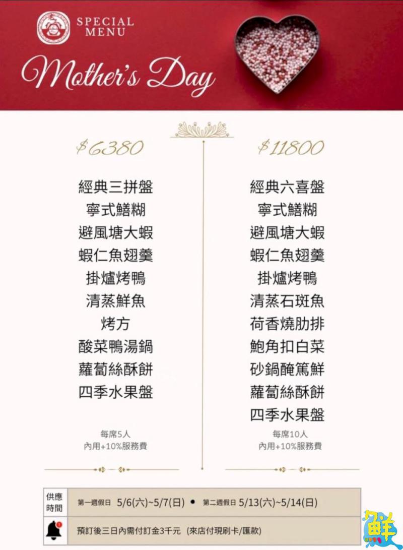 用美食饗宴寵愛媽咪 老正興江浙菜 江浙菜道道經典 風華再現 與您共度幸福好食光